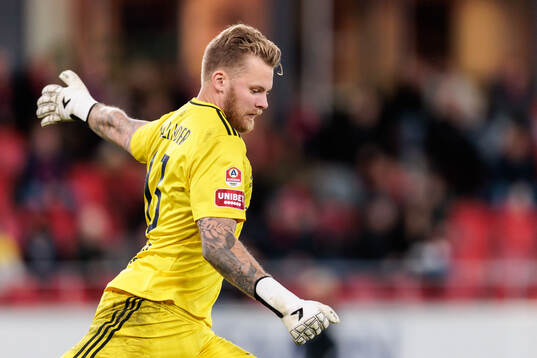 Östers målvakt Robin Wallinder