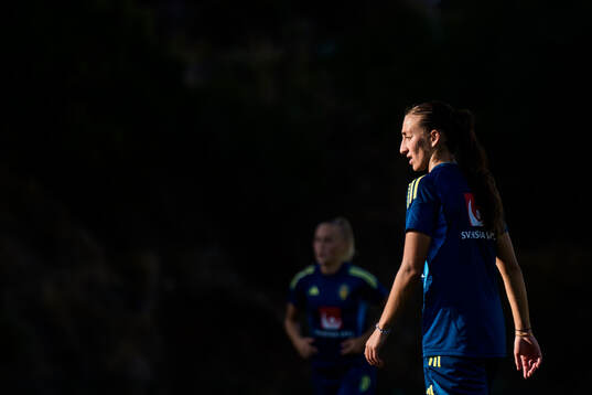 Rosa Kafaji of the Swedish women's national football team