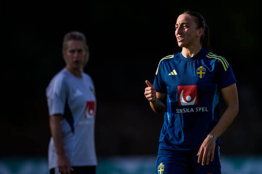 Rosa Kafaji of the Swedish women's national football team