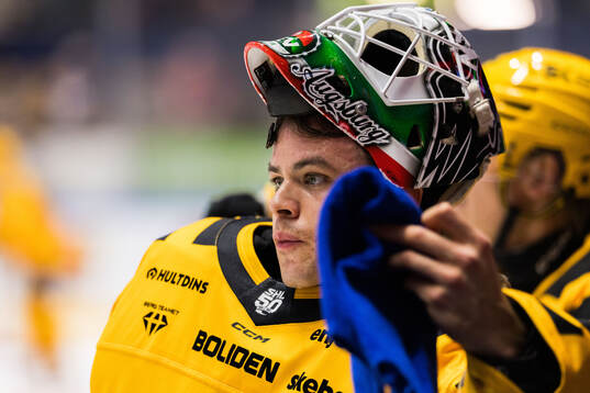 Skellefteås målvakt Strauss Mann