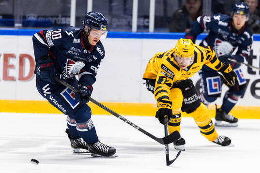 Linköpings Johan Johnsson och Skellefteås Pär Lindholm