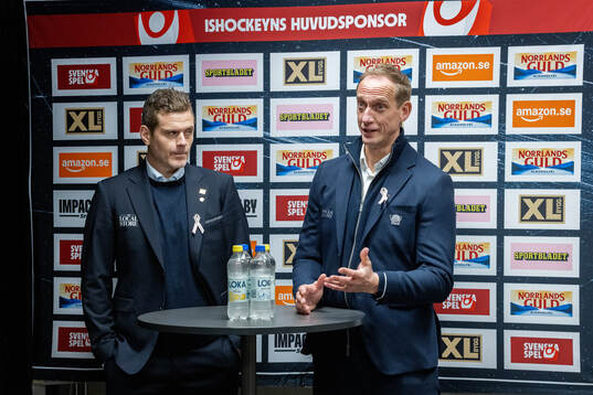 Skellefteås tränare Daniel Hermansson och Linköpings