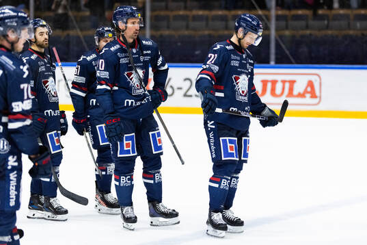 Linköpings David Bernhardt och Christoffer Ehn deppar