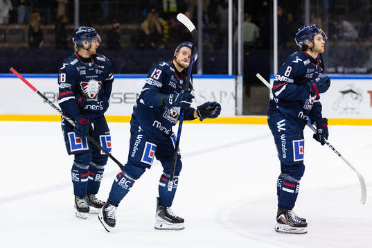 Linköpings Johan Södergran, Jakub Vrana och Jonathan