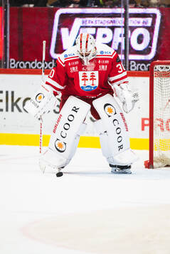 Timrås målvakt Jacob Johansson