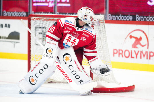 Timrås målvakt Jacob Johansson
