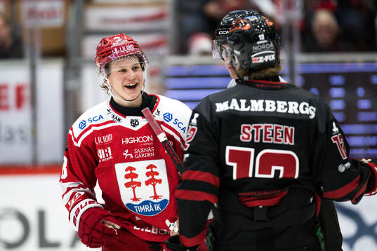 Timrås Eddie Genborg och Linus Eriksson