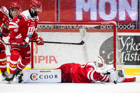 Timrås målvakt Jacob Johansson