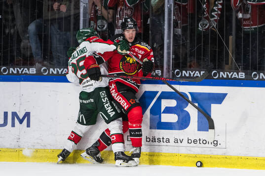 Frölundas Arttu Ruotsalainen och Luleås Filip Eriksson