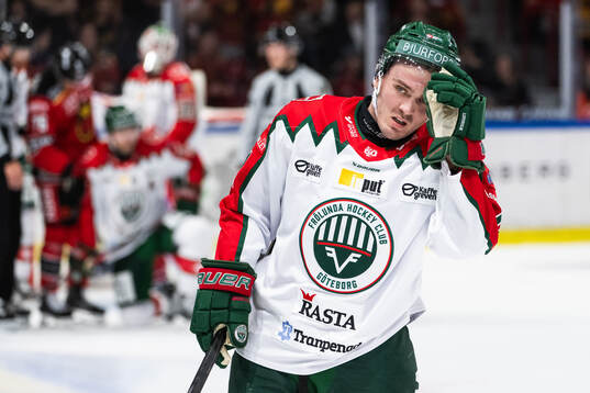Frölundas Max Lindholm deppar