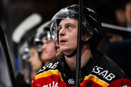 Luleås Pontus Andreasson deppar