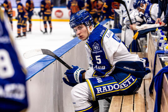 Leksands Andro Kaderli deppar