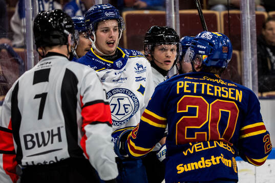 Leksands Anton Johansson och Djurgårdens Mathias Emilio