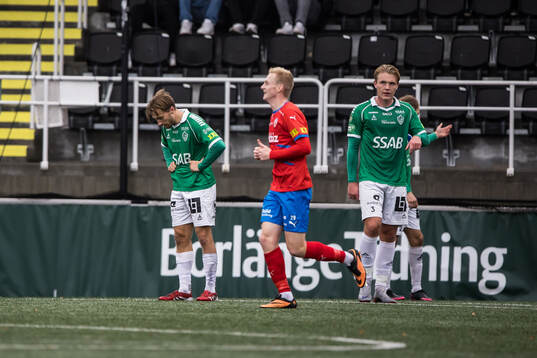 Brages Jacob Stensson och Teodor Wålemark deppar