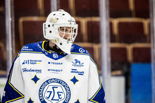 Leksands målvakt Viggo Tamm