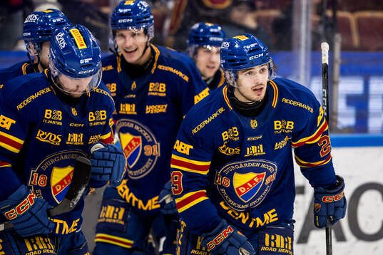 Djurgårdens Håvard Salsten jublar