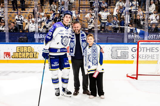 Leksands Anton Johansson utsedd till matchens lirare