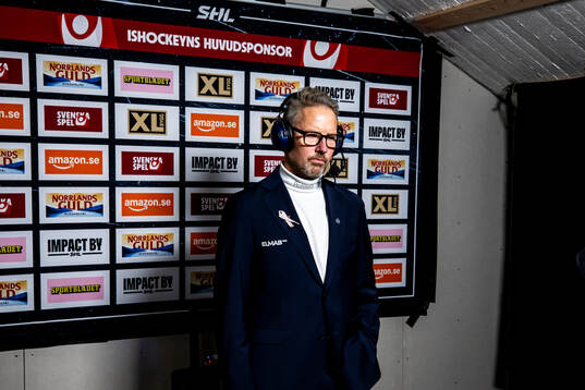 Leksands tränare Johan Hedberg