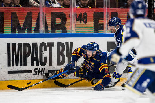 Djurgårdens Hugo Blixt och Leksands Jon Knuts