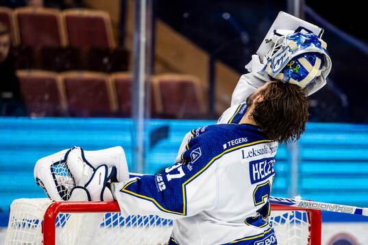 Leksands målvakt Jakob Hellsten