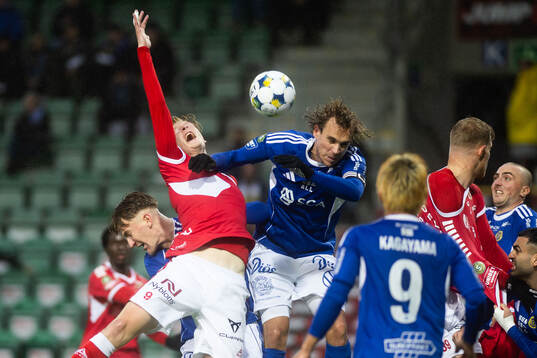 GIF Sundsvalls Pontus Engblom och Kalmars Malcolm Stolt