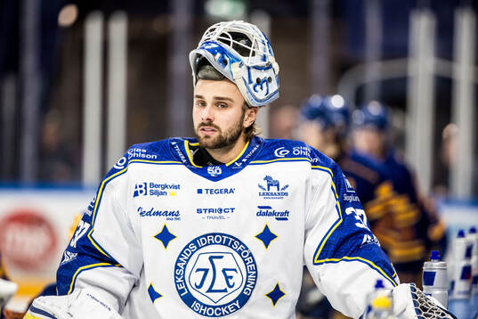 Leksands målvakt Jakob Hellsten