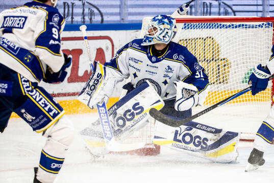 Leksands målvakt Jakob Hellsten