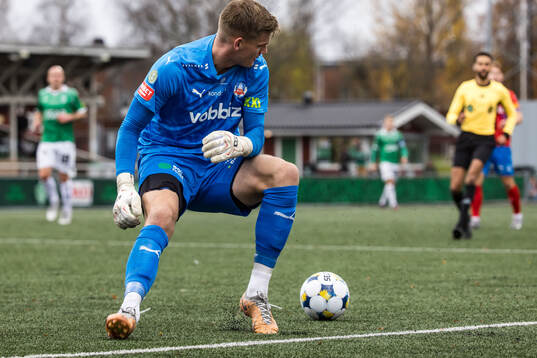 Helsingborgs målvakt Johan Brattberg