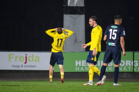 Ängelholms Albin Ahlstrand deppar