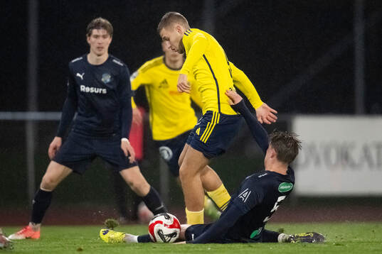 Ängelholms André Gustafson och Eskilsminnes Fabian