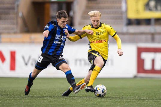 Sirius Leo Walta och Elfsborgs Altti Hellemaa