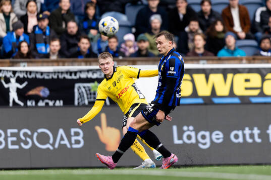 Elfsborgs Ari Sigurpálsson och Sirius Oscar Krusnell