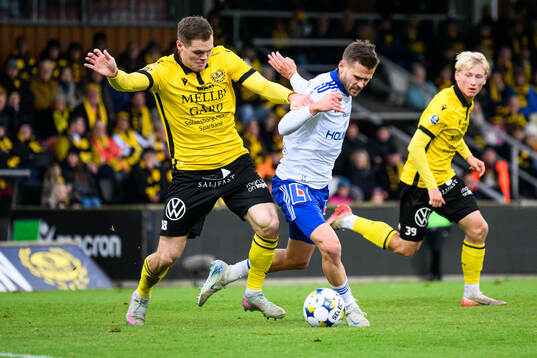 Mjällbys Jacob Bergström och IFK Norrköpings Arnor