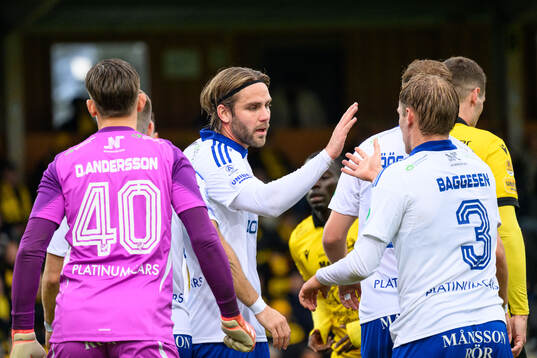 IFK Norrköpings Christoffer Nyman jublar