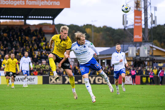 Mjällbys Herman Johansson och IFK Norrköpings Marcus
