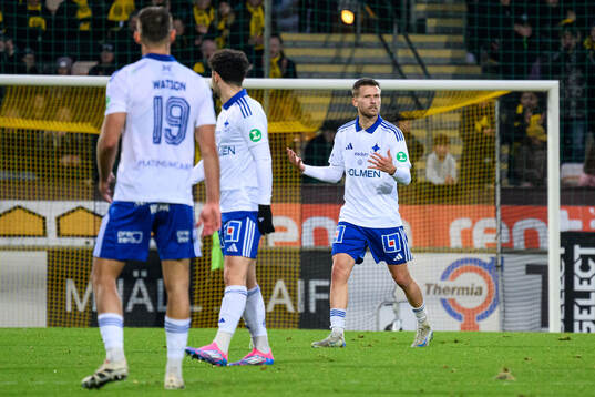 IFK Norrköpings Arnor Traustason deppar