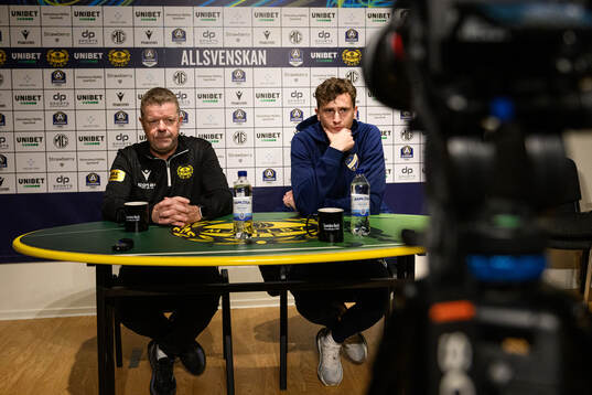 Mjällbys tränare Anders Torstensson och IFK Norrköpings