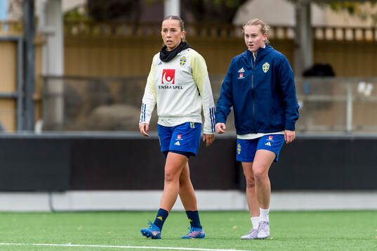 Athinna Persson Lundgren och Agnes Mårtensson