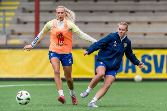 Ellen Wangerheim och Agnes Mårtensson