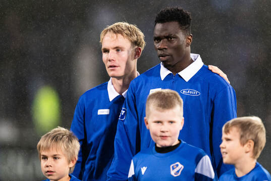 IFK Göteborgs Max Fenger och Rockson Yeboah