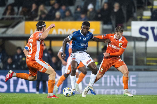 Halmstads Koudou Marvin Axel Illary och IFK Göteborgs