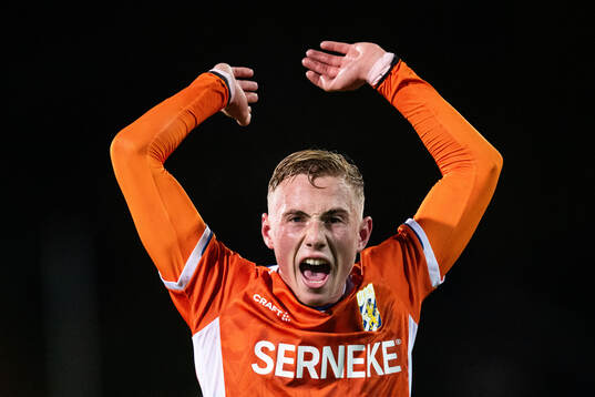 IFK Göteborgs Benjamin Brantlind jublar
