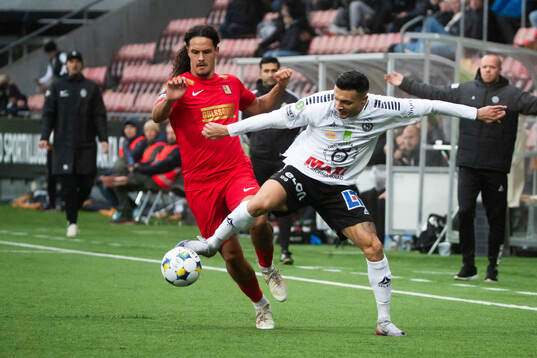 Landskronas André Alvarez Perez och Örebros Ahmed Yasin