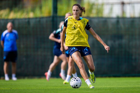 Emma Stølen Godø of the women's national football team of