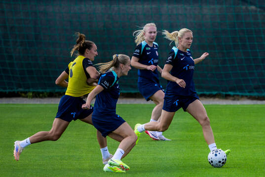 Lisa Naalsund of the women's national football team of