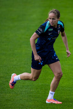 Guro Reiten of the women's national football team of Norway