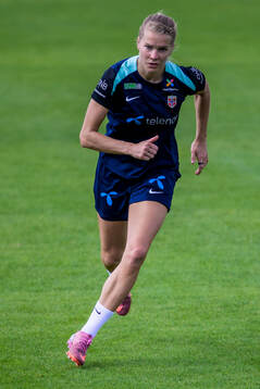 Ada Hegerberg of the women's national football team of
