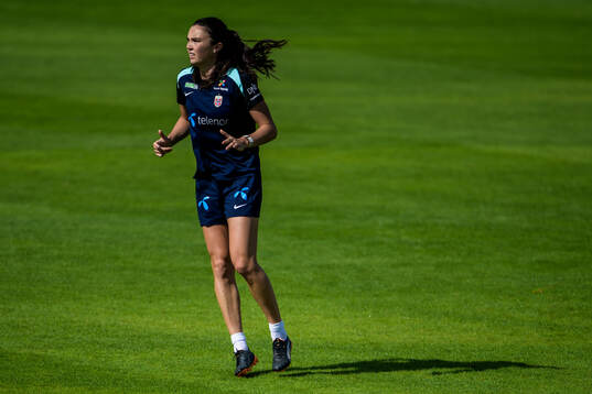 Ingrid Syrstad Engen of the women's national football team