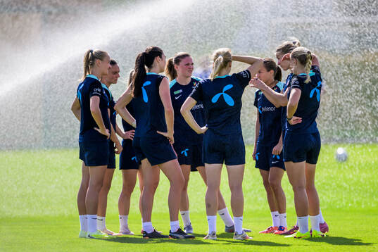 Planers of the women's national football team of Norway at