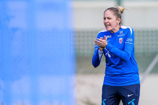 Head coach Gemma Grainger of the women's national football